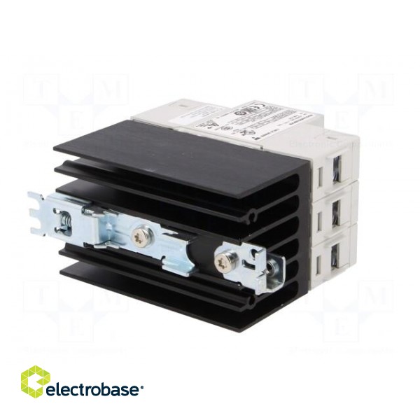 Relay: solid state | Ucntrl: 5÷32VDC | 25A | 42÷660VAC | 2-phase | IP20 image 6