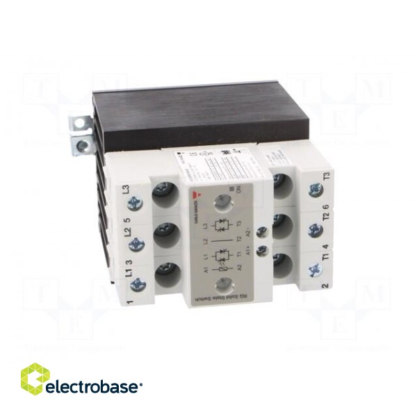 Relay: solid state | Ucntrl: 5÷32VDC | 40A | 42÷660VAC | 2-phase | IP20 фото 9