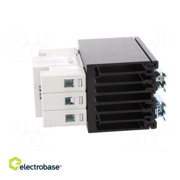 Relay: solid state | Ucntrl: 5÷32VDC | 40A | 42÷660VAC | 2-phase | IP20 image 3
