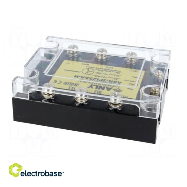 Relay: solid state | 25A | Uswitch: 48÷480VAC | 3-phase | Series: ASR image 7