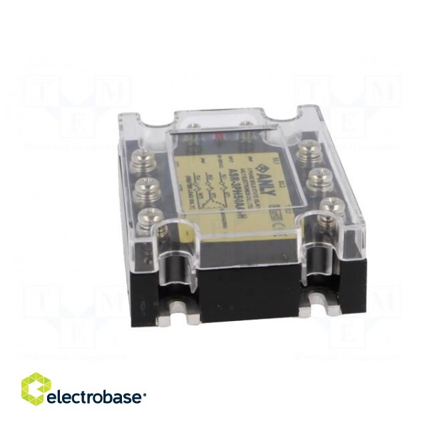 Relay: solid state | Ucntrl: 80÷280VAC | 50A | 48÷480VAC | 3-phase image 5