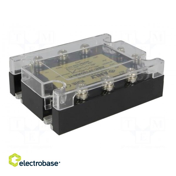 Relay: solid state | Ucntrl: 80÷280VAC | 50A | 48÷480VAC | 3-phase image 6