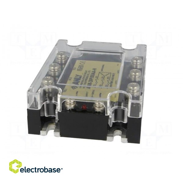 Relay: solid state | Ucntrl: 80÷280VAC | 50A | 48÷480VAC | 3-phase image 9