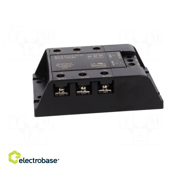 Relay: solid state | Ucntrl: 90÷240VAC | 30A | 24÷240VAC | 3-phase image 3