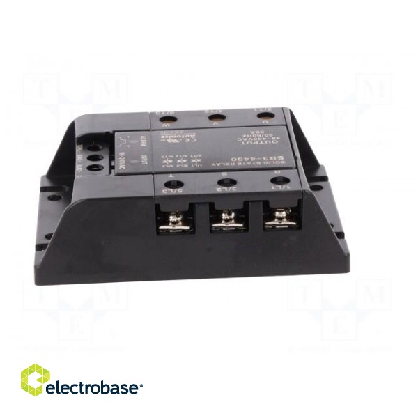 Relay: solid state | 50A | Uswitch: 48÷480VAC | 3-phase | Series: SR3 image 7
