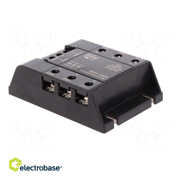 Relay: solid state | 50A | Uswitch: 48÷480VAC | 3-phase | Series: SR3 image 8