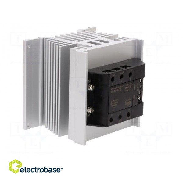 Relay: solid state | Ucntrl: 90÷240VAC | 75A | 48÷480VAC | 3-phase | DIN image 8