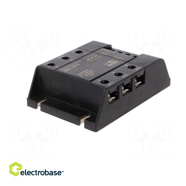 Relay: solid state | Ucntrl: 90÷240VAC | 75A | 48÷480VAC | 3-phase фото 2