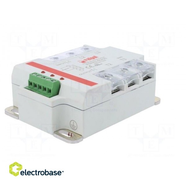 Relay: solid state | 25A | Uswitch: 24÷660VAC | 3-phase | Series: RSR62 image 2