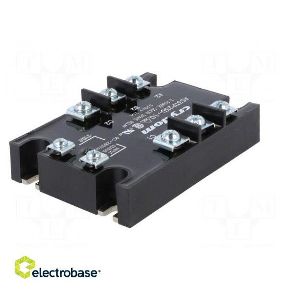 Relay: solid state | Ucntrl: 90÷280VAC | 25A | 48÷530VAC | 3-phase фото 6