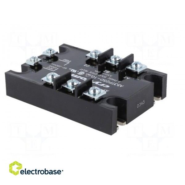 Relay: solid state | Ucntrl: 90÷280VAC | 25A | 48÷530VAC | 3-phase image 8