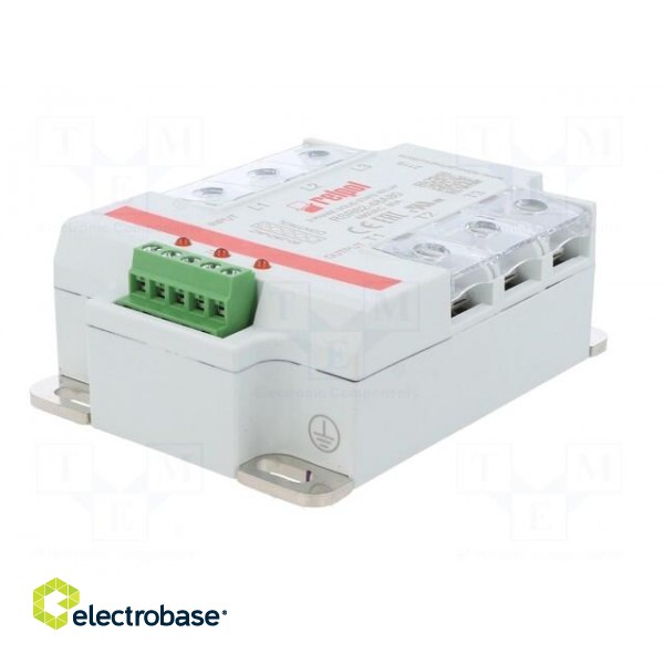 Relay: solid state | 80A | Uswitch: 24÷530VAC | 3-phase | Series: RSR62 image 2