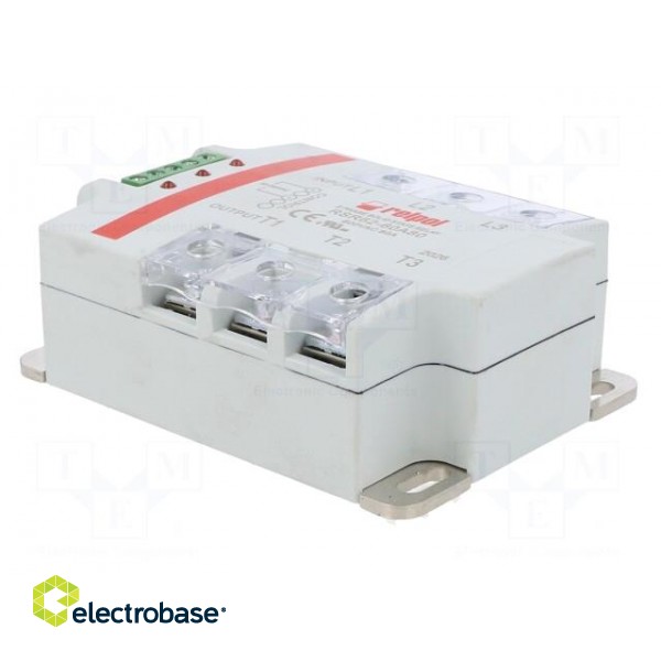 Relay: solid state | 80A | Uswitch: 24÷660VAC | 3-phase | Series: RSR62 image 4