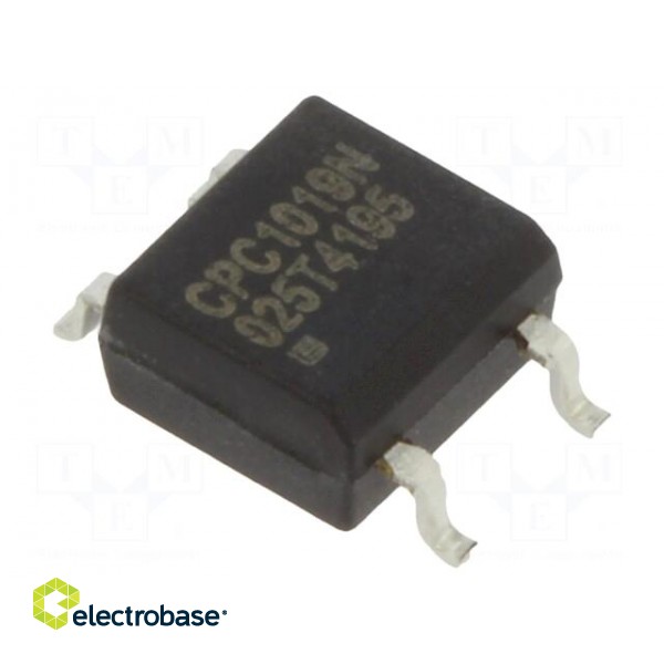 Relay: solid state | 750mA | max.60VDC | SMT | SOP4 | 4.09x3.81x2.03mm