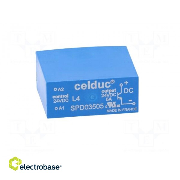 Relay: solid state | Ucntrl: 10÷30VDC | 5A | 0÷30VDC | Series: SPD image 9