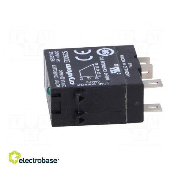 Relay: solid state | Ucntrl: 18÷32VDC | 5A | 1÷48VDC | socket | -30÷80°C фото 3