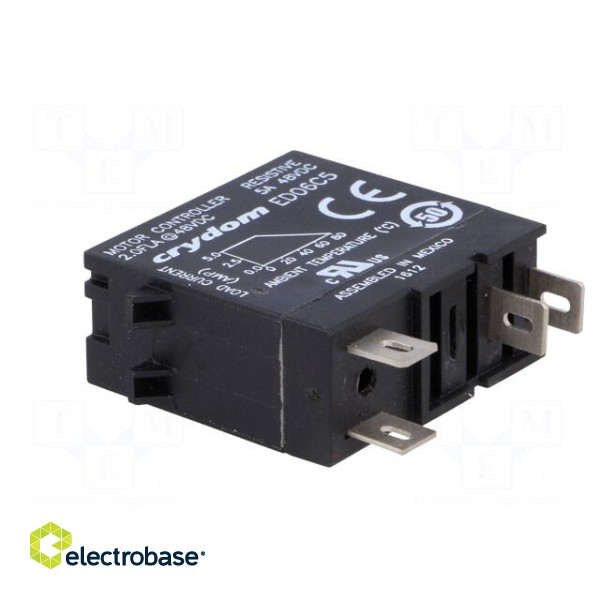Relay: solid state | Ucntrl: 18÷32VDC | 5A | 1÷48VDC | socket | -30÷80°C фото 4