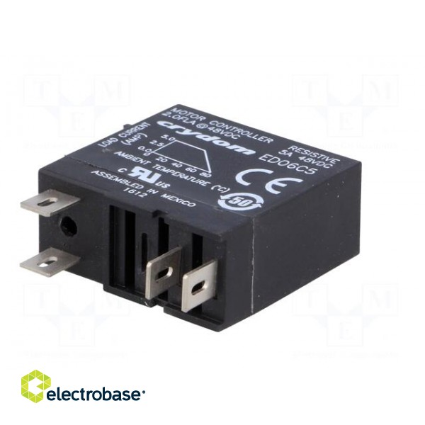 Relay: solid state | Ucntrl: 18÷32VDC | 5A | 1÷48VDC | socket | -30÷80°C фото 6