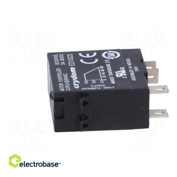 Relay: solid state | Ucntrl: 18÷32VDC | 5A | 1÷80VDC | socket | -30÷80°C image 3