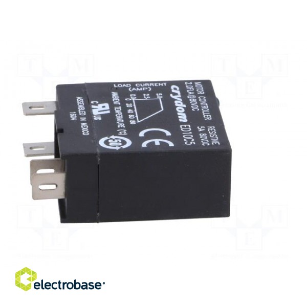Relay: solid state | Ucntrl: 18÷32VDC | 5A | 1÷80VDC | socket | -30÷80°C фото 7