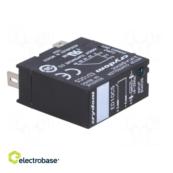 Relay: solid state | Ucntrl: 18÷32VDC | 5A | 1÷80VDC | socket | -30÷80°C фото 8