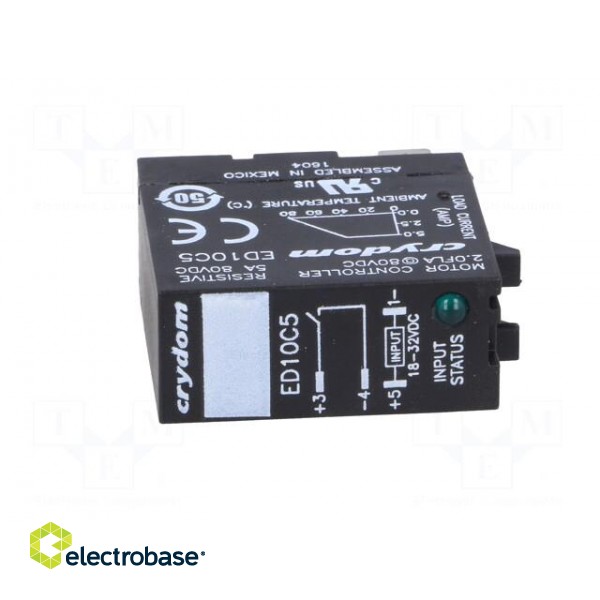 Relay: solid state | Ucntrl: 18÷32VDC | 5A | 1÷80VDC | socket | -30÷80°C image 9