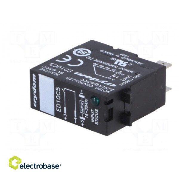 Relay: solid state | Ucntrl: 18÷32VDC | 5A | 1÷80VDC | socket | -30÷80°C image 2