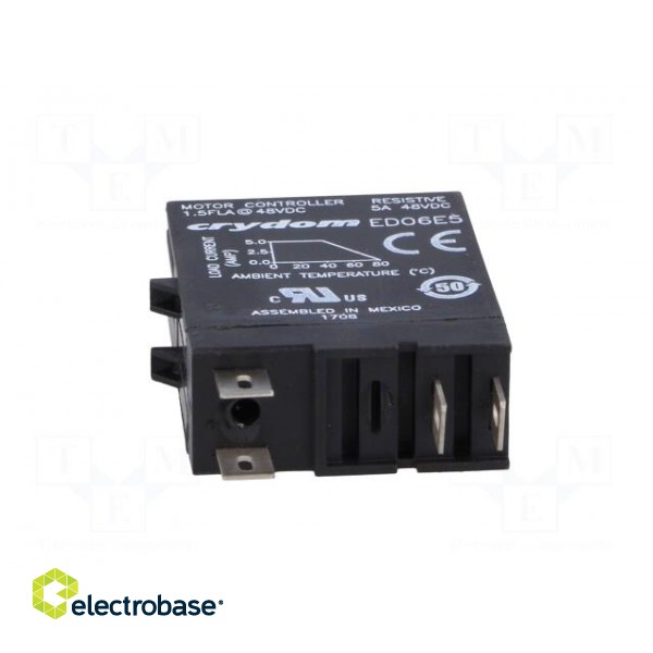 Relay: solid state | Ucntrl: 18÷36VDC | 5A | 1÷48VDC | socket | -30÷80°C image 5