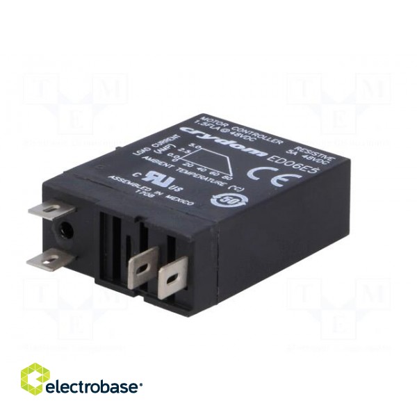 Relay: solid state | Ucntrl: 18÷36VDC | 5A | 1÷48VDC | socket | -30÷80°C фото 6