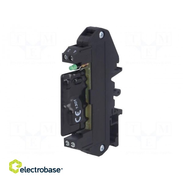 Relay: solid state | Ucntrl: 20÷28VDC | 3A | 1÷200VDC | DIN | -30÷80°C image 1