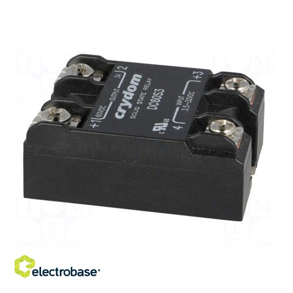 Relay: solid state | Ucntrl: 3.5÷32VDC | 3A | 3÷48VDC | Series: DC60 image 7