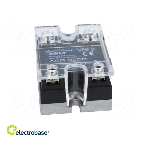 Relay: solid state | Ucntrl: 3÷32VDC | 25A | 5÷120VDC | Series: ASR image 9