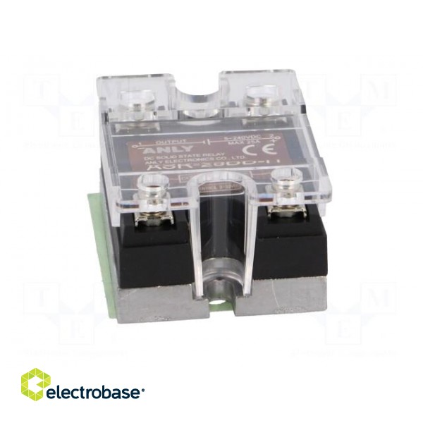 Relay: solid state | Ucntrl: 3÷32VDC | 25A | 5÷240VDC | Series: ASR фото 9