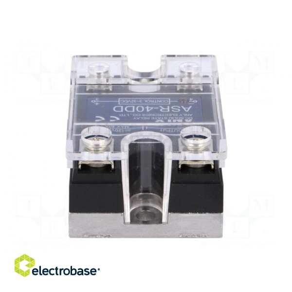 Relay: solid state | Ucntrl: 3÷32VDC | 40A | 5÷120VDC | Series: ASR фото 5