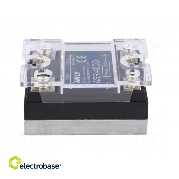 Relay: solid state | Ucntrl: 3÷32VDC | 40A | 5÷120VDC | Series: ASR фото 7