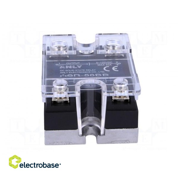 Relay: solid state | Ucntrl: 3÷32VDC | 50A | 5÷120VDC | Series: ASR фото 9