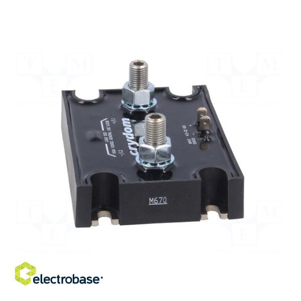Relay: solid state | Ucntrl: 4.5÷32VDC | 160A | 7÷150VDC | Series: HDC image 9