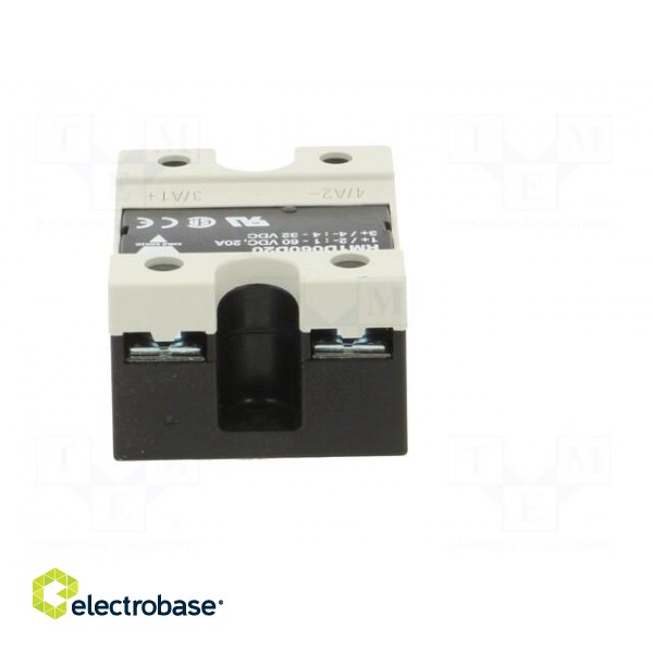 Relay: solid state | Ucntrl: 4÷32VDC | 20A | 1÷60VDC | Variant: 1-phase image 5