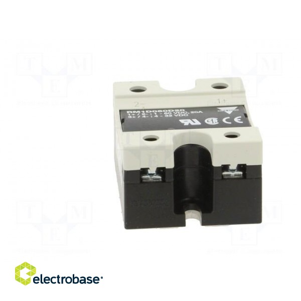 Relay: solid state | Ucntrl: 4÷32VDC | 20A | 1÷60VDC | Variant: 1-phase image 9