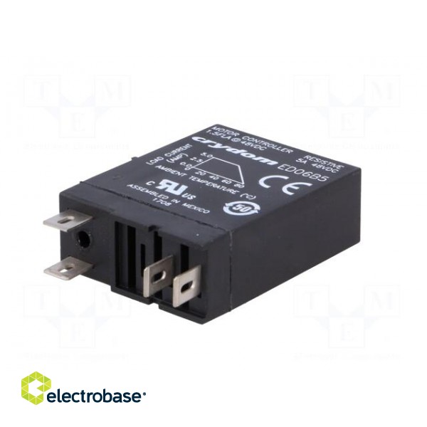 Relay: solid state | Ucntrl: 48÷72VDC | 5A | 1÷48VDC | socket | -30÷80°C фото 6
