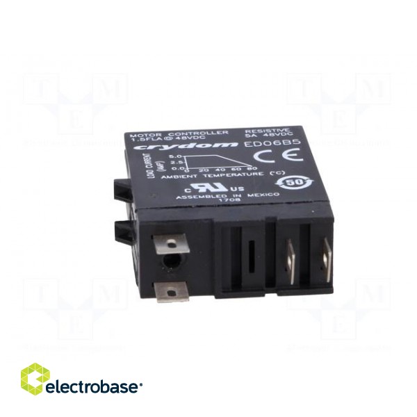 Relay: solid state | Ucntrl: 48÷72VDC | 5A | 1÷48VDC | socket | -30÷80°C image 5