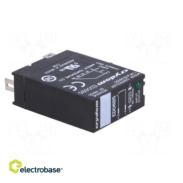 Relay: solid state | Ucntrl: 48÷72VDC | 5A | 1÷48VDC | socket | -30÷80°C image 8