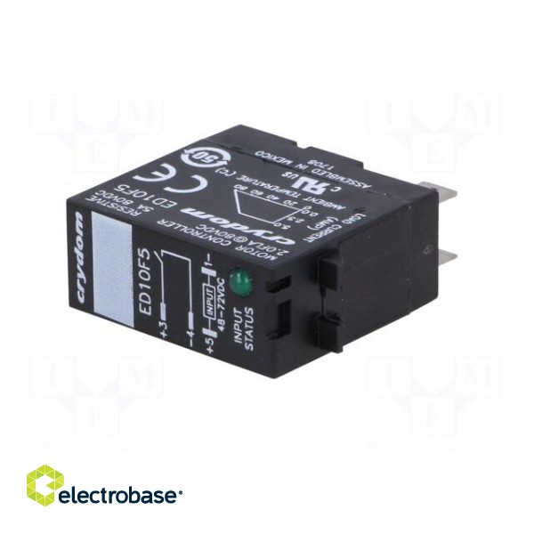 Relay: solid state | Ucntrl: 48÷72VDC | 5A | 1÷80VDC | socket | -30÷80°C image 2