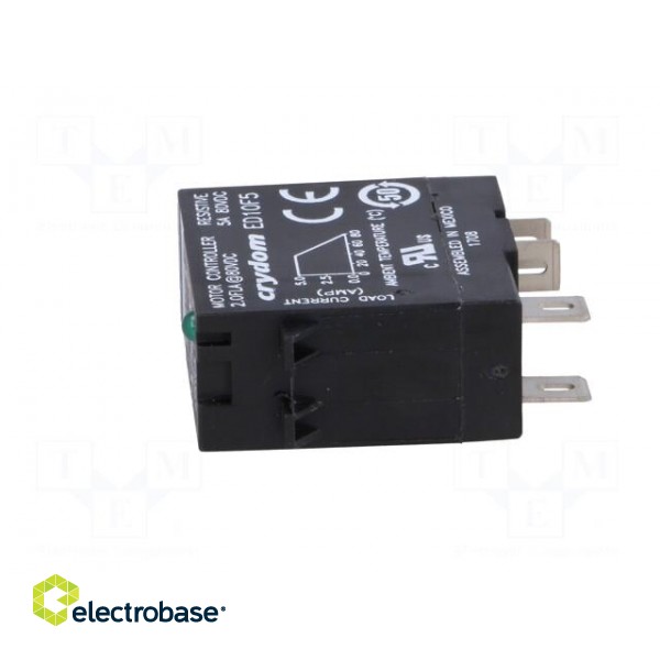 Relay: solid state | Ucntrl: 48÷72VDC | 5A | 1÷80VDC | socket | -30÷80°C image 3
