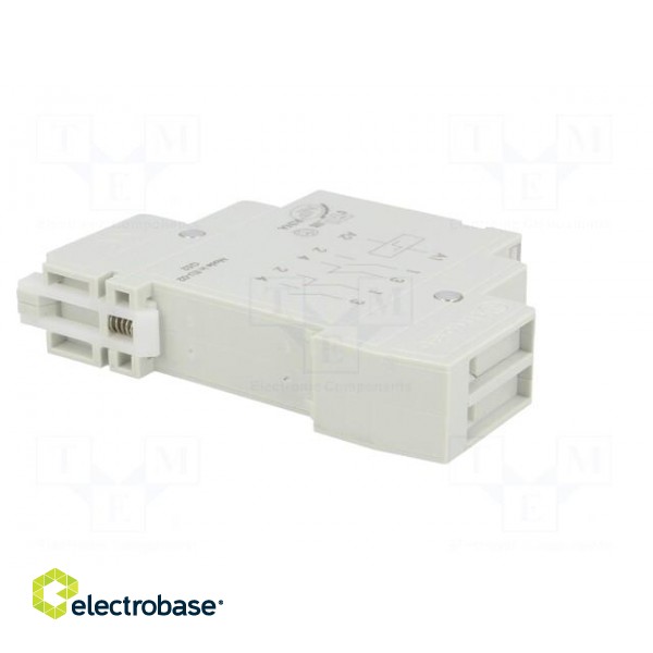 Relay: installation | bistable | NC + NO | 24VAC | Mounting: DIN | 16A фото 6