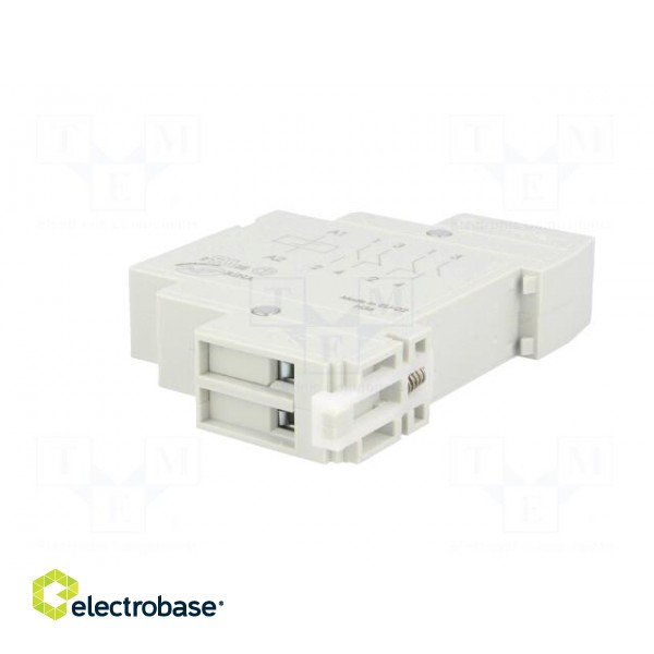 Relay: installation | bistable | NC + NO | Ucoil: 12VDC | Mounting: DIN фото 4