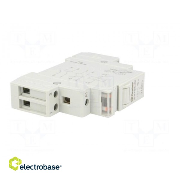 Relay: installation | bistable | NC + NO | Ucoil: 12VDC | Mounting: DIN фото 8