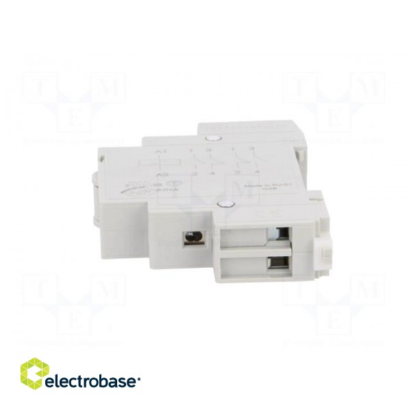Relay: installation | bistable | NC + NO | Ucoil: 24VDC | Mounting: DIN фото 3