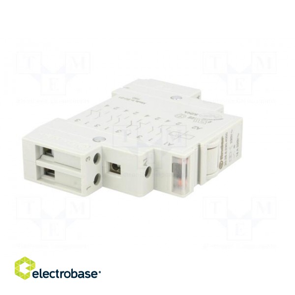 Relay: installation | bistable | NO x2 | 230VAC | Mounting: DIN | 16A фото 8