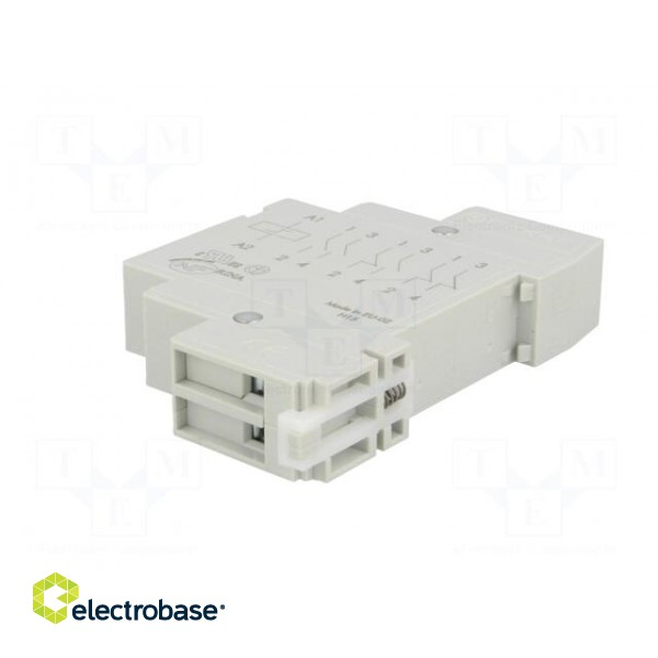 Relay: installation | bistable | NO x2 | 230VAC | Mounting: DIN | 16A фото 4